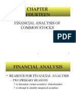 Fourteen: Financial Analysis of Common Stocks