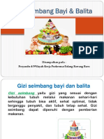 Gizi Seimbang Bayi & Balita