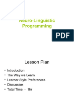 Neuro Linguistic Programming - PPT (1.9)