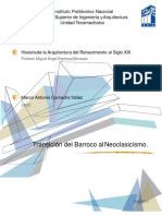 Transición Barroco Neoclásico