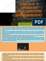Vinculo y Apego en Relación Con Ideas Suicidas