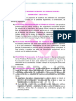 Las Practicas Profesionales de Trabajo Social PDF