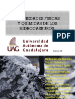 Propiedades físicas y químicas de los hidrocarburos