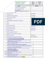Documents Checklist For Ocs & Gots 2020.01.01