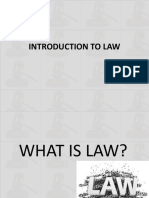 Topic 1 Introduction To Law