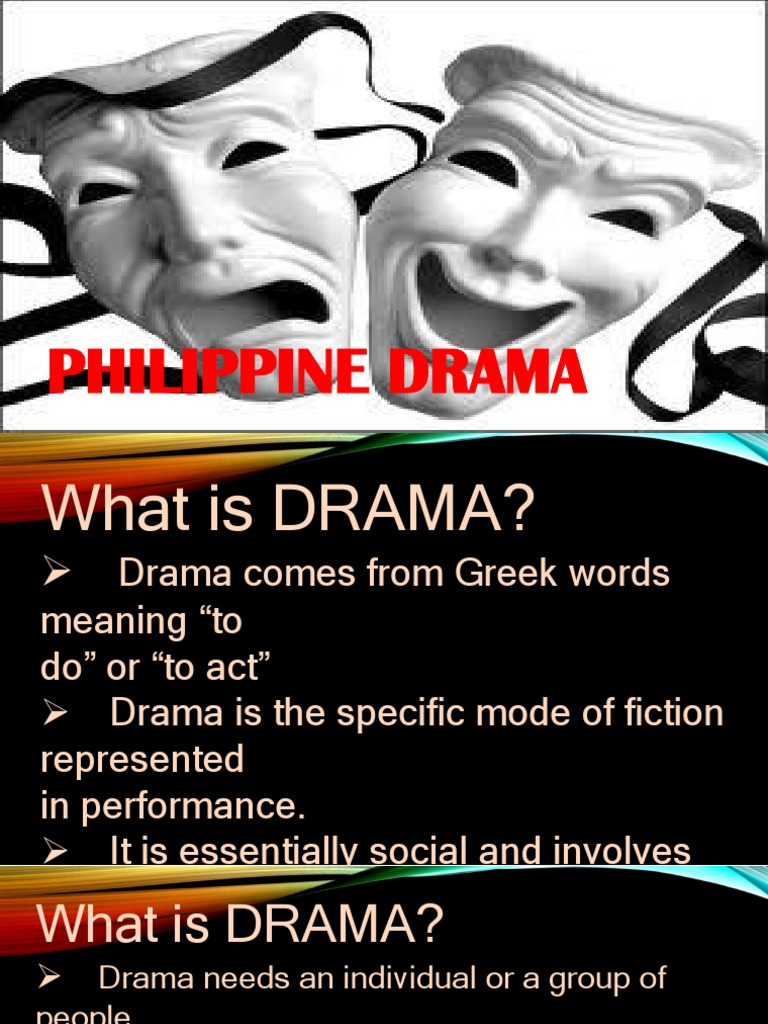 Example Of Comedy Drama Story