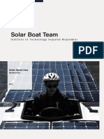 Sponsorship Proposal ITS Marine Solar Boat Team