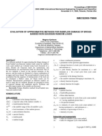 EVALUATION OF APPROXIMATIVE METHODS FOR RAINFLOW DAMAGE OF BROADkarlsson2005