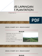 Report Survei Lapangan Plantation Gabriel
