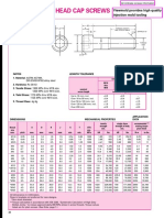 Metric Socket Head Cap Screws PDF