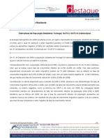 Estimativas de População Residente 2009