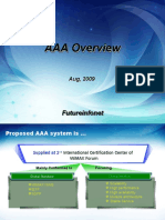 AAA Overview of WiMAX System