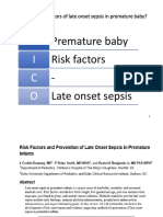 CC Late Onset Sepsis Neo