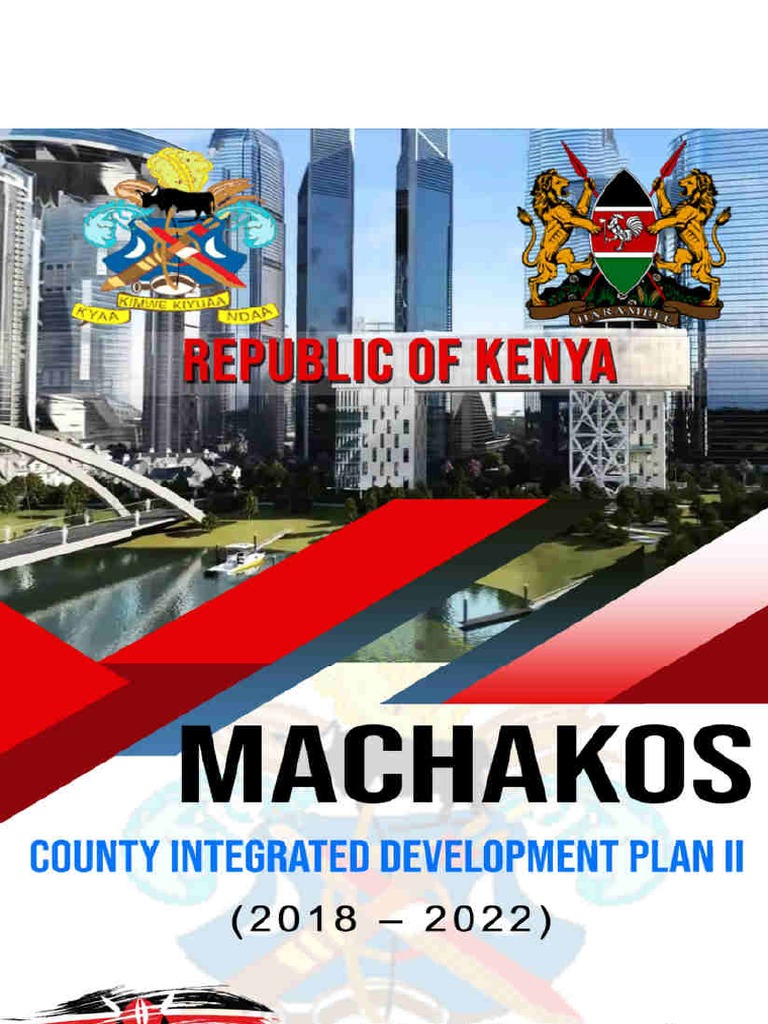 Machakos County Integrated Development Plan | PDF | Business | Finance ...