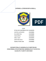 Makalah Termofisika Kelompok 3 (Fisbio)