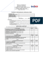 Appraisal Form 1