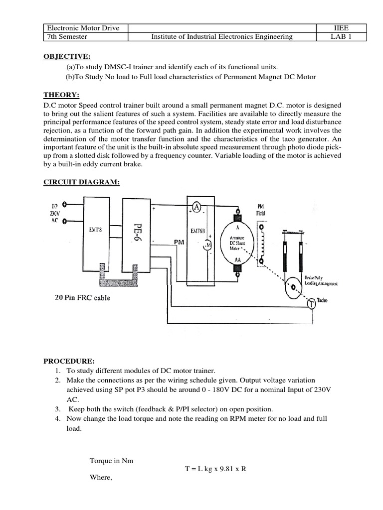 Electronic Motor Drive PDF