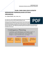 CONTINGENCY PLAN - Corona Virus PDF