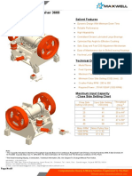 Maxwell Make Single Toggle Jaw Crusher 3608