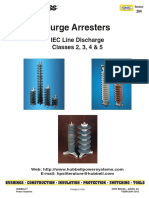 Surge Arresters IEC Line Discharge Classes 2, 3, 4 & 5 (204a) PDF