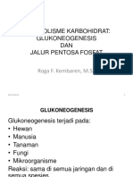Week14-Glukoneogenesis Dan Jalur Pentosa Fosfat