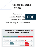 Budget 2020 IT GST