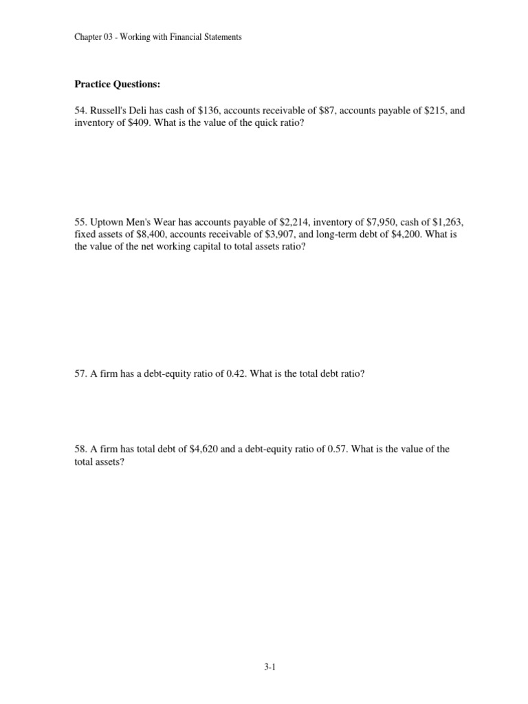 Finance Students' Practice Guide | PDF