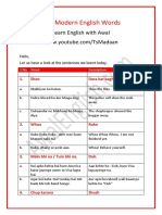 5 Modern Words Slangs PDF