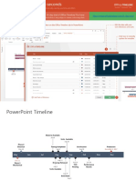 PowerPoint Excel Timeline Template