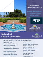 Balboa Park Cultural Partnership: Energy Efficiency & Conservation Block Grant (EECBG) Status 4-14-2010