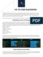 PlayerTek - Five Ways To Use PlayerTek