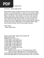 Nihat Genc Modern Cağın Canileri | PDF