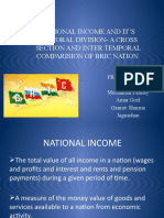 National Income and It'S Sectoral Division-A Cross Section and Inter Temporal Comparision of Bric Nation