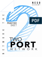 Practice Sheet - Two-Port Networks PDF
