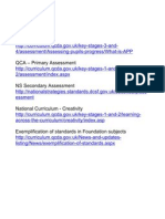 Pupil tracking and assessment - Useful Web Links