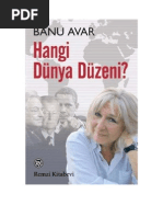 Hangi Dunya Duzeni Banu Avar