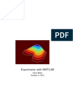 Experiments with MATLAB - MathWorks - MATLAB and Simulink for .pdf