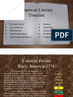 American Literary Time Periods - Powerpoint