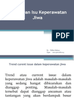 Trend Dan Isu Keperawatan Jiwa