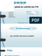 Le Réseau Global de Contrôle Des FTN