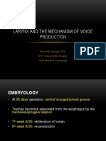 Mechanism of Voice Production 2020