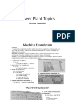 Power Plant Topics Machine Foundation Diesel Power Plant