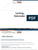 Lending Rationales Presentation PDF