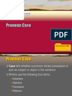 Pronoun Case Explained