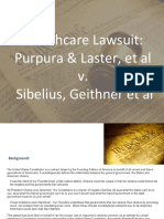 Healthcare Lawsuit: Purpura & Laster, Et Al v. Sibelius, Geithner Et Al