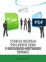 Studija Razvoja Poslovnih Zona U HNZ