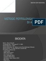 Metode Pertolongan Di Perairan