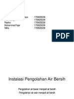 Instalasi Pengolahan Air Bersih