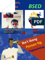 Iba't Ibang Paraan NG Pagpapahayag, 1st Sub, N. Cabilangan
