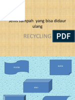 Jenis Sampah Yang Bisa Didaur Ulang